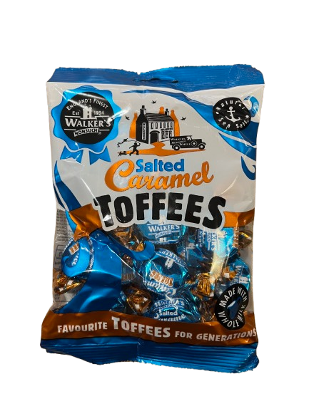 Walkers Nonsuch Englische Salted Caramel Toffees 150 g