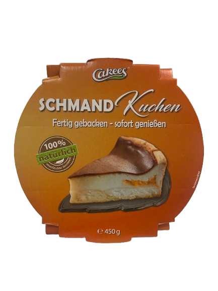 Cakees Schmandkuchen 450 g - gebacken und sofort verzehrfertig