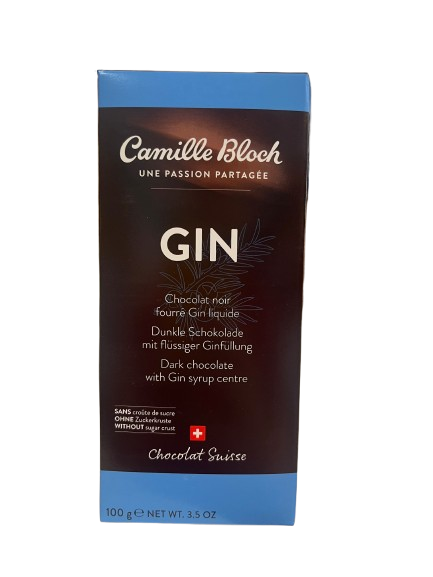 Camille Bloch Dunkle Schokolade mit Gin 100 g