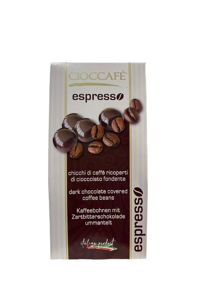 Espressobohnen mit Zartbitterschokolade ummantelt 125 g