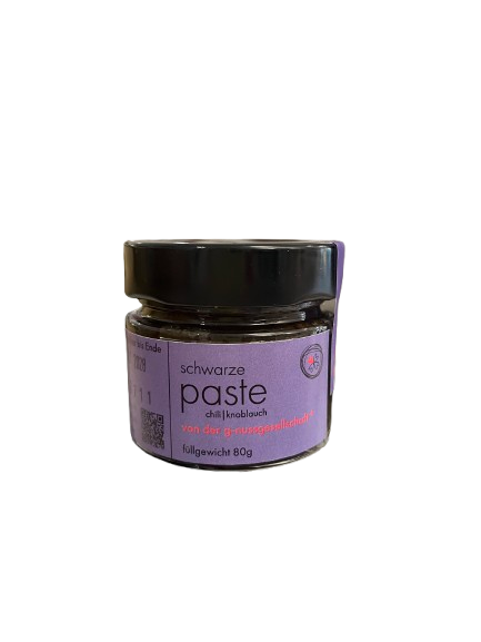 Schwarze Nuss Paste 80 g