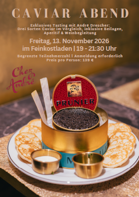 Exklusives Caviar Tasting