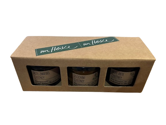 von Heike Geschenkset "Chutneys" 3 x 100 g