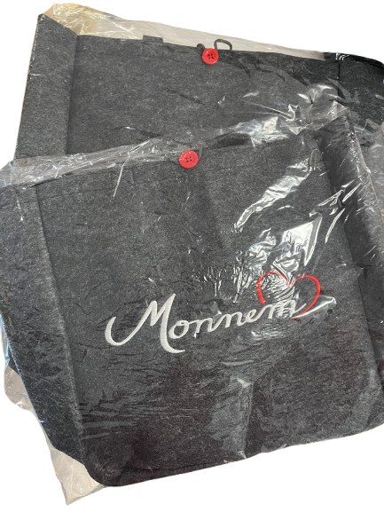 Filztasche / Shoppingbag mit Motiv "Monnem"