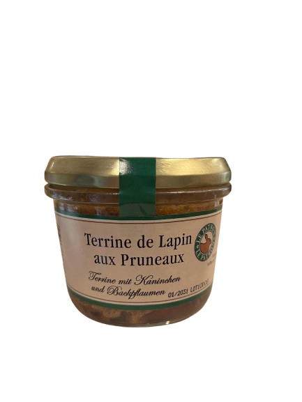 Terrine / Pastete "Kaninchen mit Backpflaumen" 180 g