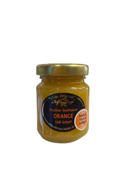 Wolfram Berge Tessiner Senfsauce Orange 60 ml