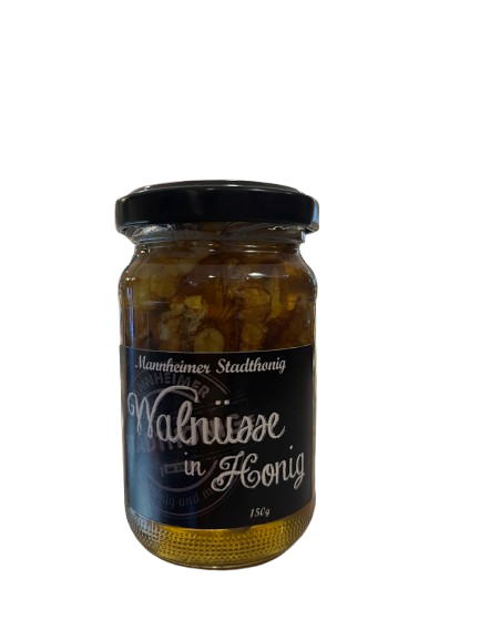 Mannheimer Stadthonig Walnüsse in Honig 150 g
