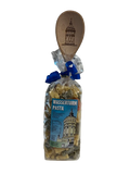 Pfalz Nudel Geschenkset Mannheimer Wasserturm Pasta 250 g + Motiv Kochlöffel Mannheimer Wasserturm