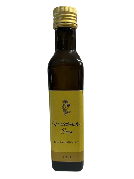 Wonnegauer Ölmühle Wildkräuter Sirup 0,25 l