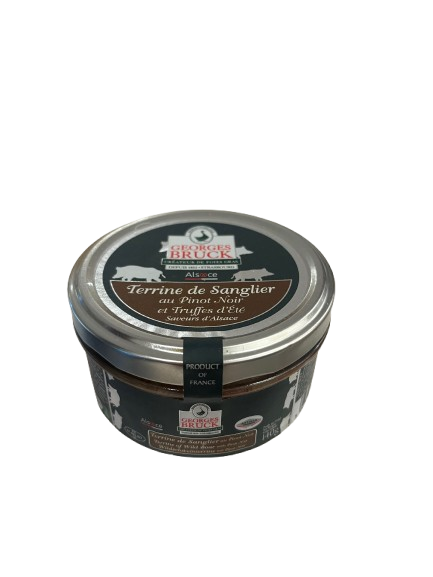 Georges Bruck Französische Wildschwein Terrine mit Sommertrüffel 140 g