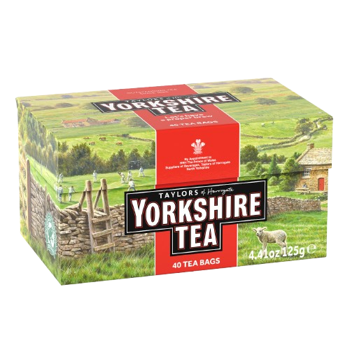 Yorkshire Tea Schwarzteemischung im Teebeutel - 125 g