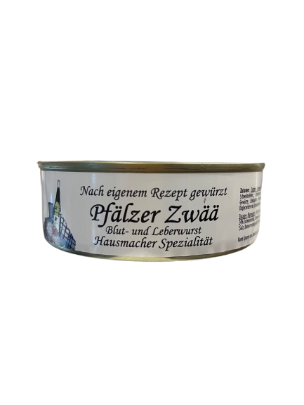 Pfälzer Zwää - Pfälzer Blutwurst & Leberwurst 200 g