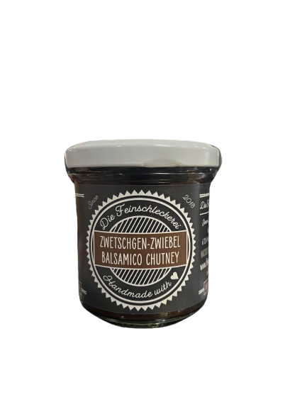 Die Feinschleckerei Zwetschgen-Zwiebel-Balsamico Chutney 150 g