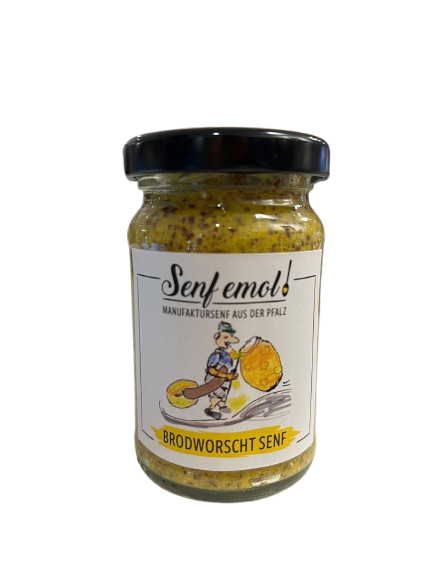 Sef emol "Brodworscht Senf" Bratwurst Senf 100 ml