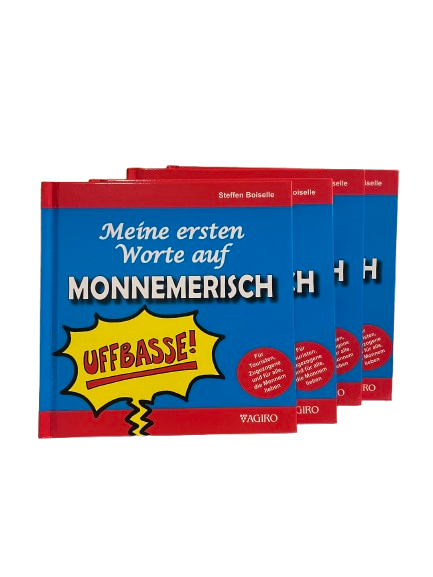 Buch "Meine ersten Worte auf Monnemerisch"