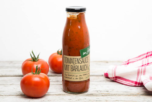 von Heike Tomatensauce mit Bärlauch 480 ml