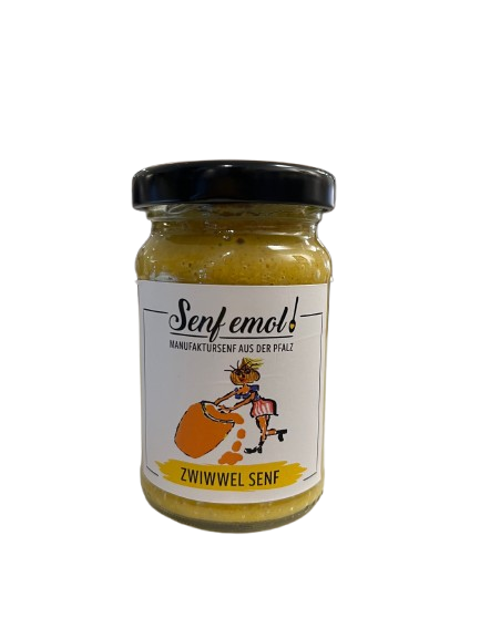 Senf emol "Zwiwwel Senf" Zwiebel Senf 100 ml